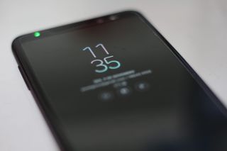 手机、智能手机、时钟、手表、三星、alwayson、科技、灯光