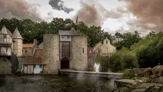 法国, les epesses, puy du fou, 城堡, puy-du-fou, 骑士, 城堡, 中世纪