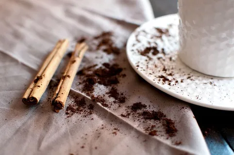 肉桂，咖啡，肉桂咖啡，生活方式，早餐，热饮，慢生活，食物和饮料