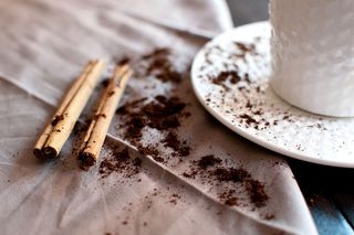肉桂，咖啡，肉桂咖啡，生活方式，早餐，热饮，慢生活，食物和饮料