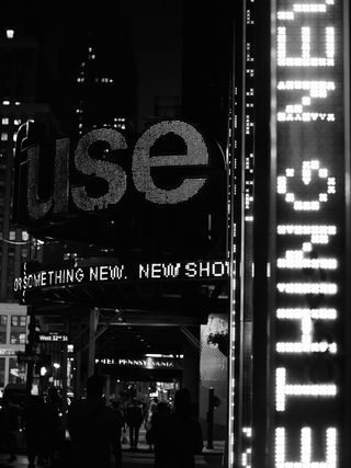 美国，纽约，洞，纸，海报，传单，小册子，户外