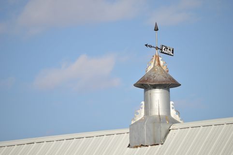 风向标，指针，风，屋顶，方向，标志，变化，向风