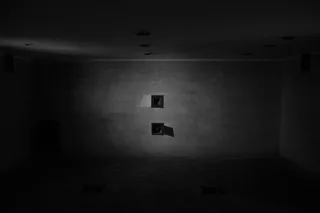 德国达豪*纪念地，达豪气室，室内，建筑，无人