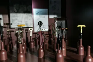 博览会上的各种艺术装置