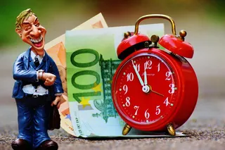 时间就是金钱，商人，时间，数字，手表，乐趣，准时，有趣