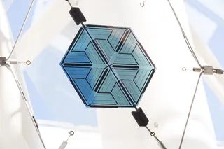 光伏，光伏板，电池，六边形，可再生能源，能源，节能，太阳能