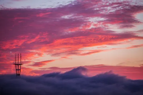 旧金山, 日落, 云, 天空, 加利福尼亚州, 建筑, 具有里程碑意义, 湾 旧金山, 日落, 云, 天空, 加利福尼亚州, 建筑, 具有里程碑意义, 湾