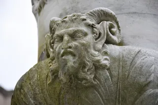 浮雕, 雕塑, 雕像, 浅浮雕, 雕刻, 希腊神, 牛角, 神话