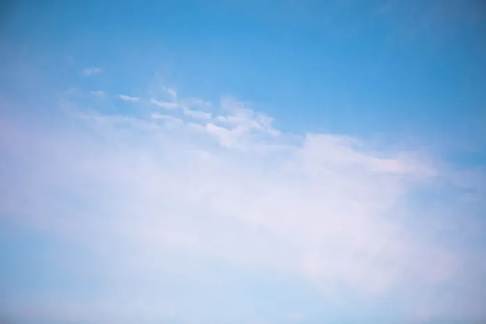 空气、背景、蓝色、云、云景、多云、水平、户外