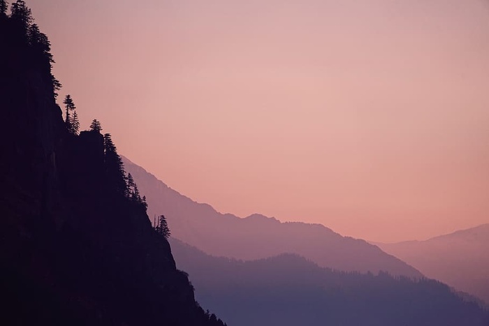 黎明、风景、山脉、自然、海拔、云层、环境、夜晚