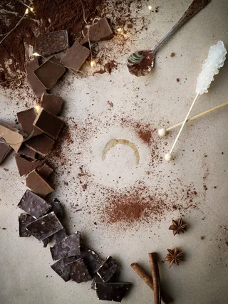 foodporn，巧克力，巧克力，可可，糖，高角度视野，食物，室内