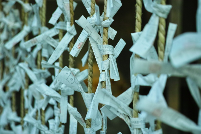 财富，神社，镰仓，日本，一大群物品，没有人，运气，富足