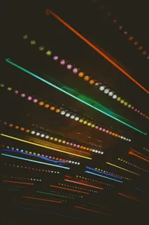 光, 激光, 照亮, 光迹, 照亮, 红色和绿色, 黄色, 红色