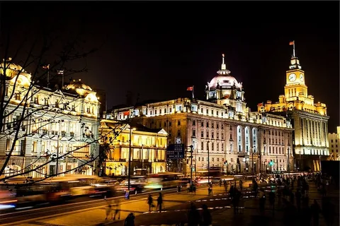 灰色混凝土建筑,塔,钟,灯,建筑,旁边,中国,建筑 灰色混凝土建筑,塔,钟,灯,建筑,旁边,中国,建筑