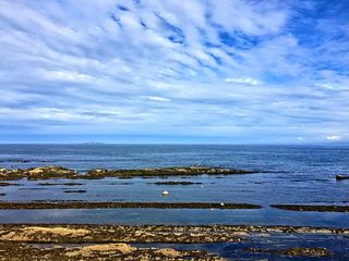 英国、皮特维姆、皮特维姆港、海洋、海洋、岩石、苏格兰、法夫