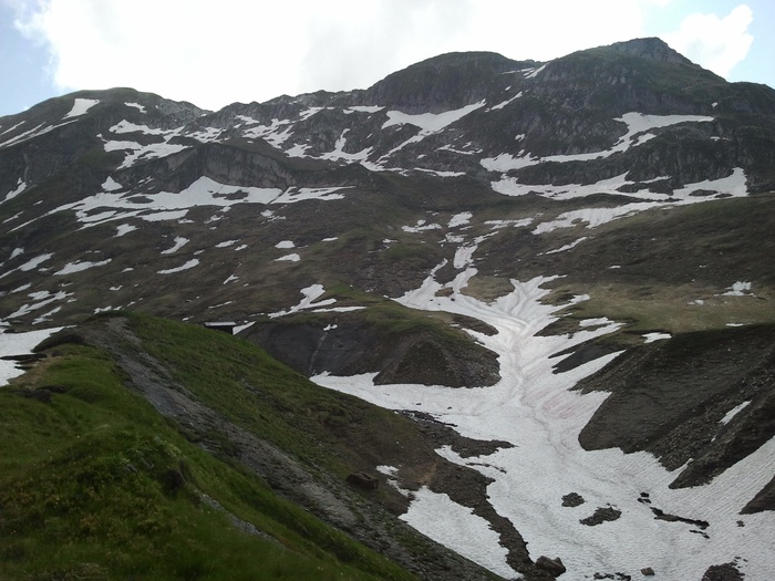 阿拉维斯，山，科姆炉，风景-自然，环境，自然之美，雪，天空