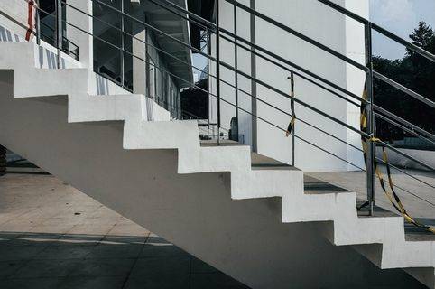 印度尼西亚，gelora bung karno主体育场，台阶，栏杆，透视，现代，城市，建筑