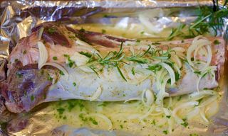 食谱，tjena厨房，羊腿，小牛肉，牛肉，烤，食品，食品和饮料