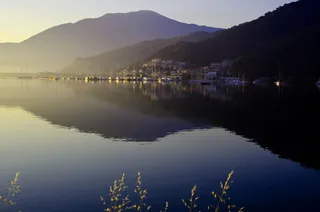 土耳其，Fethiye，Booked，湖，自然，水，倒影，山