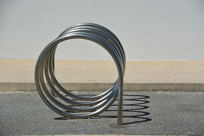 停车、自行车、城市、免费、形象、人行道、街道、两轮