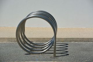 停车、自行车、城市、免费、形象、人行道、街道、两轮