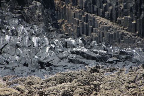 特殊地形, 玄武岩, 火山, 岩石, 没有人, 固体, 岩石-物体, 自然