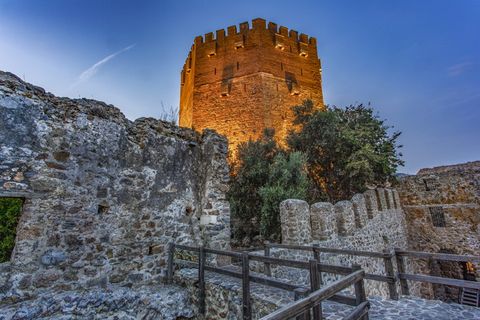 K305;zılkule，景观，海滩，白天，反射，土耳其，海洋，安塔利亚