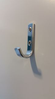 钩子，空的，悬挂的，金属的，特写，没有人，单一物体，阴影