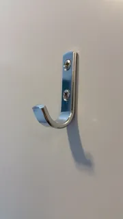 钩子，空的，悬挂的，金属的，特写，没有人，单一物体，阴影