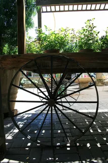 采购产品手推车，木制，箱子，板条，板条的光和阴影，静态，装饰，展示