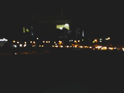 手机摄影, 夜, 夜空, 灯火, 学院, 黑暗, 照亮, 城市