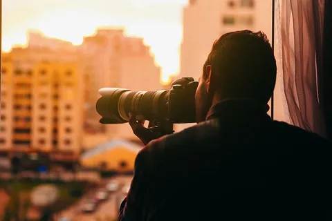 摩洛哥，丹吉尔，摄影，摄像机，摄像师，黄金，黄金，射击