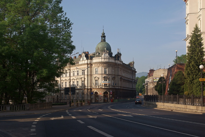 建筑、旅游、城市、街道、建筑、旅游、贝尔斯科biała、贝尔斯科