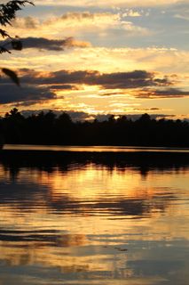 假期，日落，旅行，夏天，晚上，自然，倒影，天空