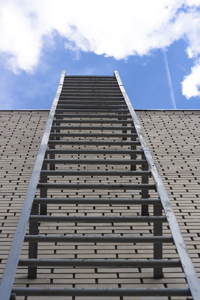 抱负、积木、业务、挑战、云、概念、征服、增长