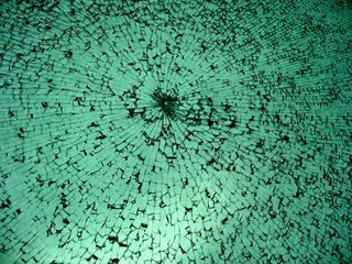 绿色冲浪，绿色，玻璃，书写，粉碎，破碎，碎片，背景