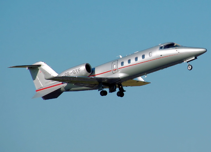 银色战斗机，sky，Learjet 60，jet，Aircraft，Bombardier，jet，Aircraft，Aircraft