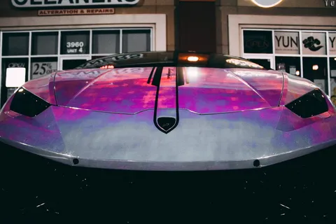 lambo，汽车，金属，珠光，大理石，夜光，反光