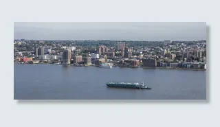 哈德逊河，河流，纽约，扬克斯，航运，河岸，城市，城市