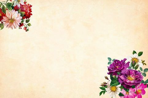 复古、花卉、背景、水彩画、花卉、边框、花园、框架