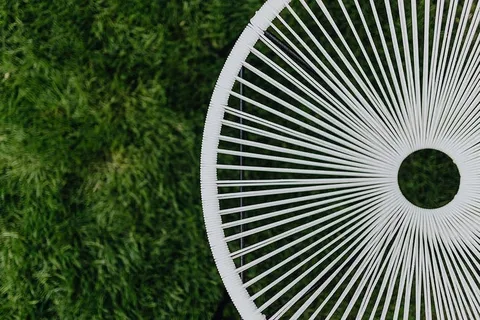 草、混凝土、运动鞋