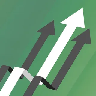 向上移动的动态箭头 向上移动的动态箭头