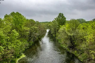 索尔诺克, 混乱的河流, 自然, 水, 镜像, 绿色, 春天, 景观