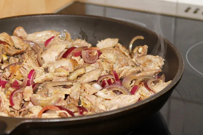 油炸，平底锅，烹饪，吃，食物，营养，厨房，法庭