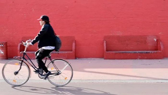 丹麦，københavn，superkilen公园，大建筑师，城市公园，诺雷布罗，红色，彩色