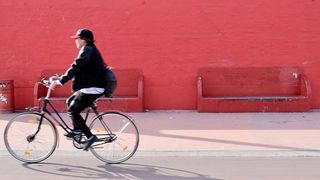 丹麦，københavn，superkilen公园，大建筑师，城市公园，诺雷布罗，红色，彩色