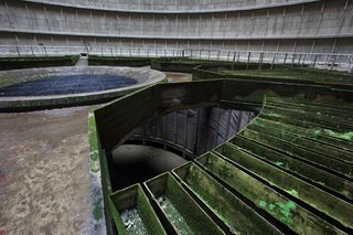 比利时，冷却，塔，charlerois，冷却，塔，内部，电力，电站