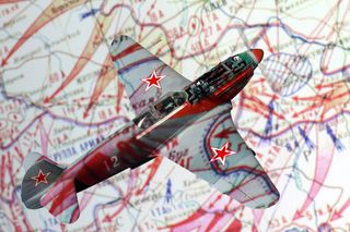 卡片，军用，飞机，模型，第二次世界，战争，阴谋，箭头