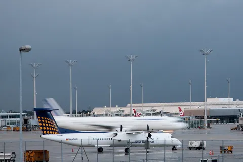 机场、国际、慕尼黑、建筑、建筑、运输、航空、着陆 机场、国际、慕尼黑、建筑、建筑、运输、航空、着陆