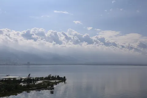 云海,棕色,木制,船,码头,多云,天,云 云海,棕色,木制,船,码头,多云,天,云